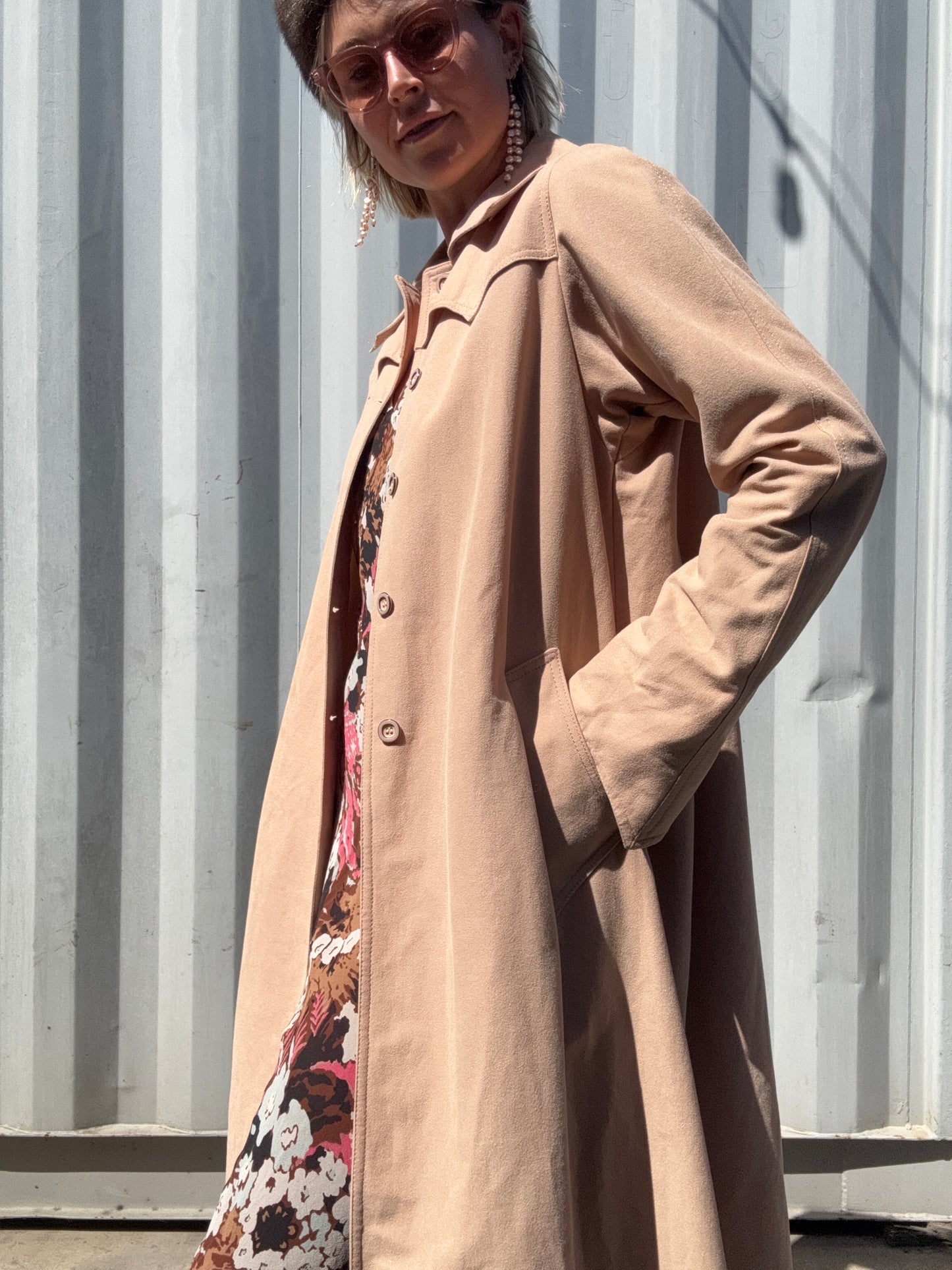 The Carina 1970s Trench Coat