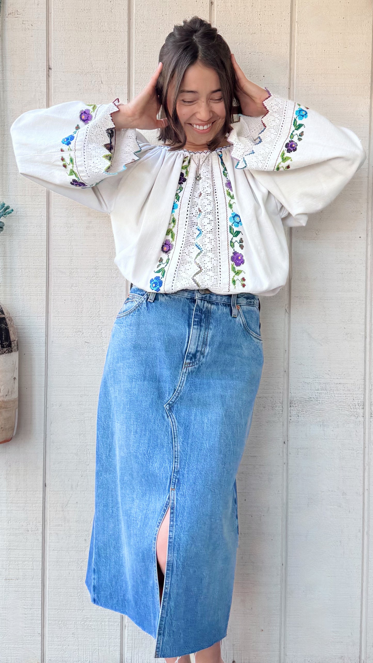 The Gucci Denim Skirt
