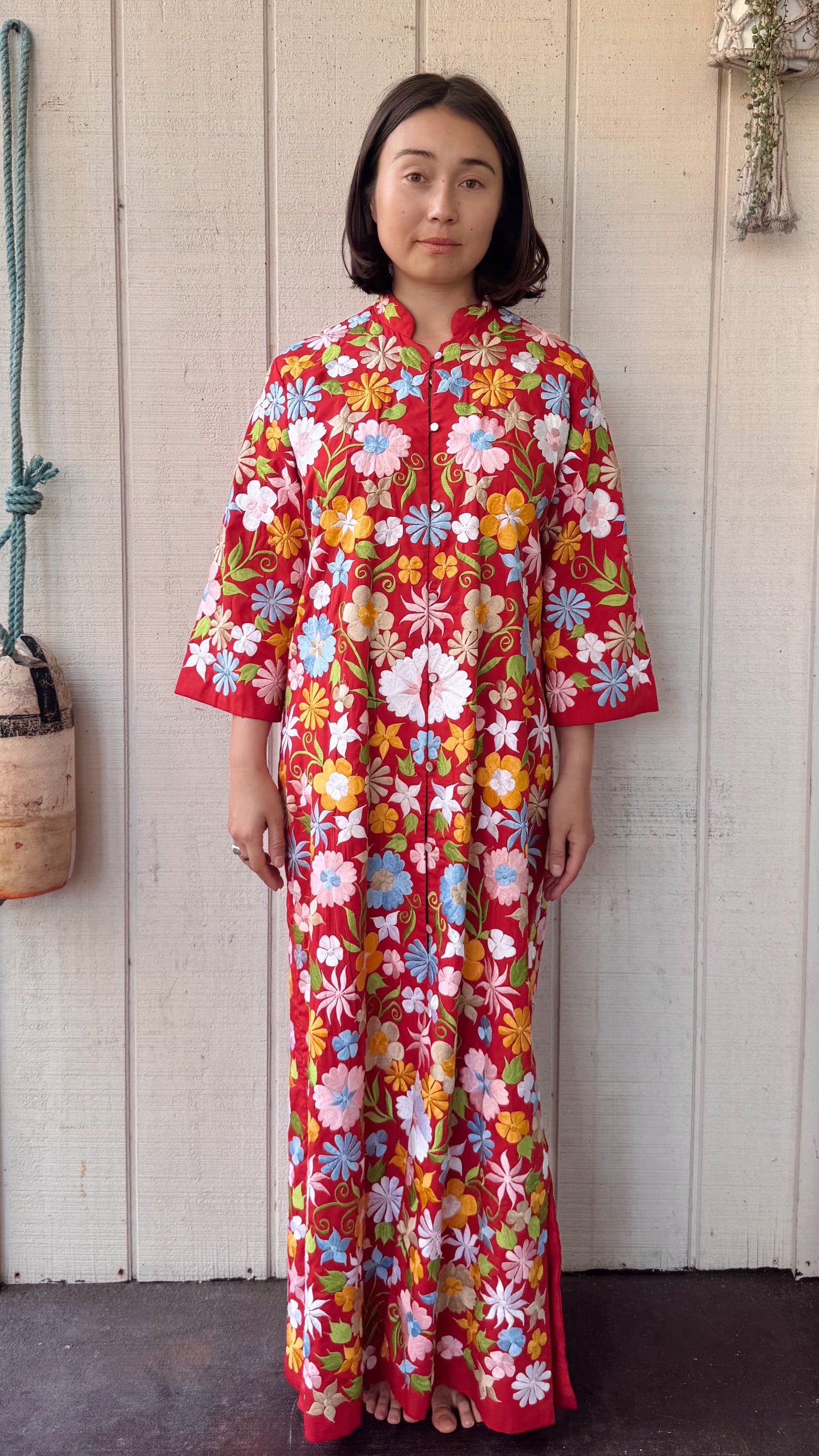 The Carolina 1970s Embroidered Coat