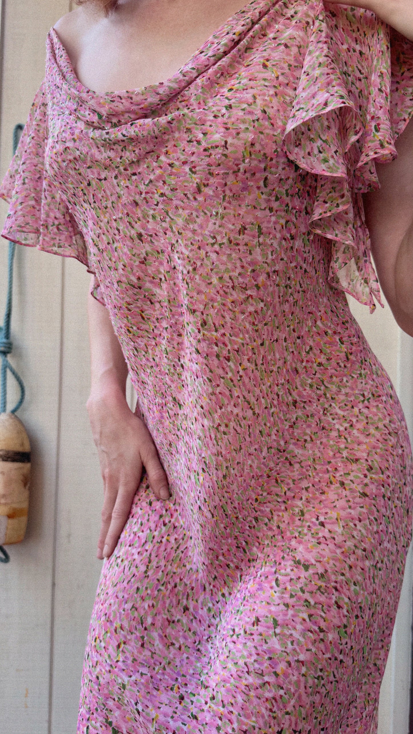 The Marisa Silk Midi Dress