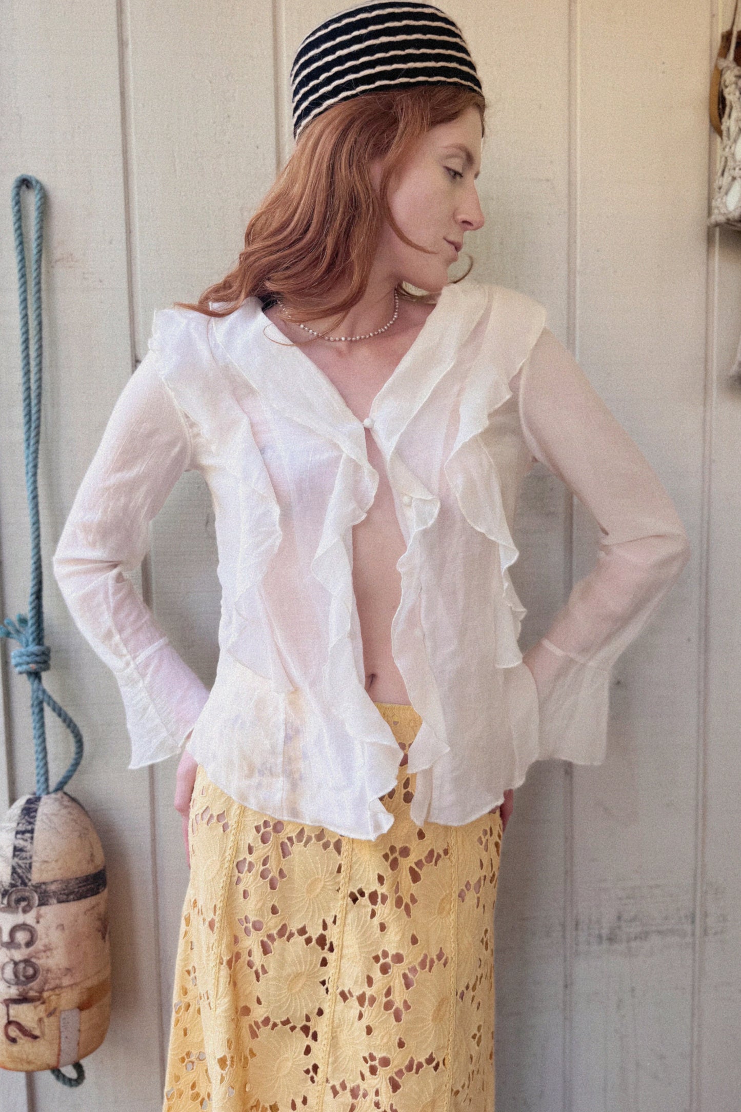 The Katerina Ruffle Blouse