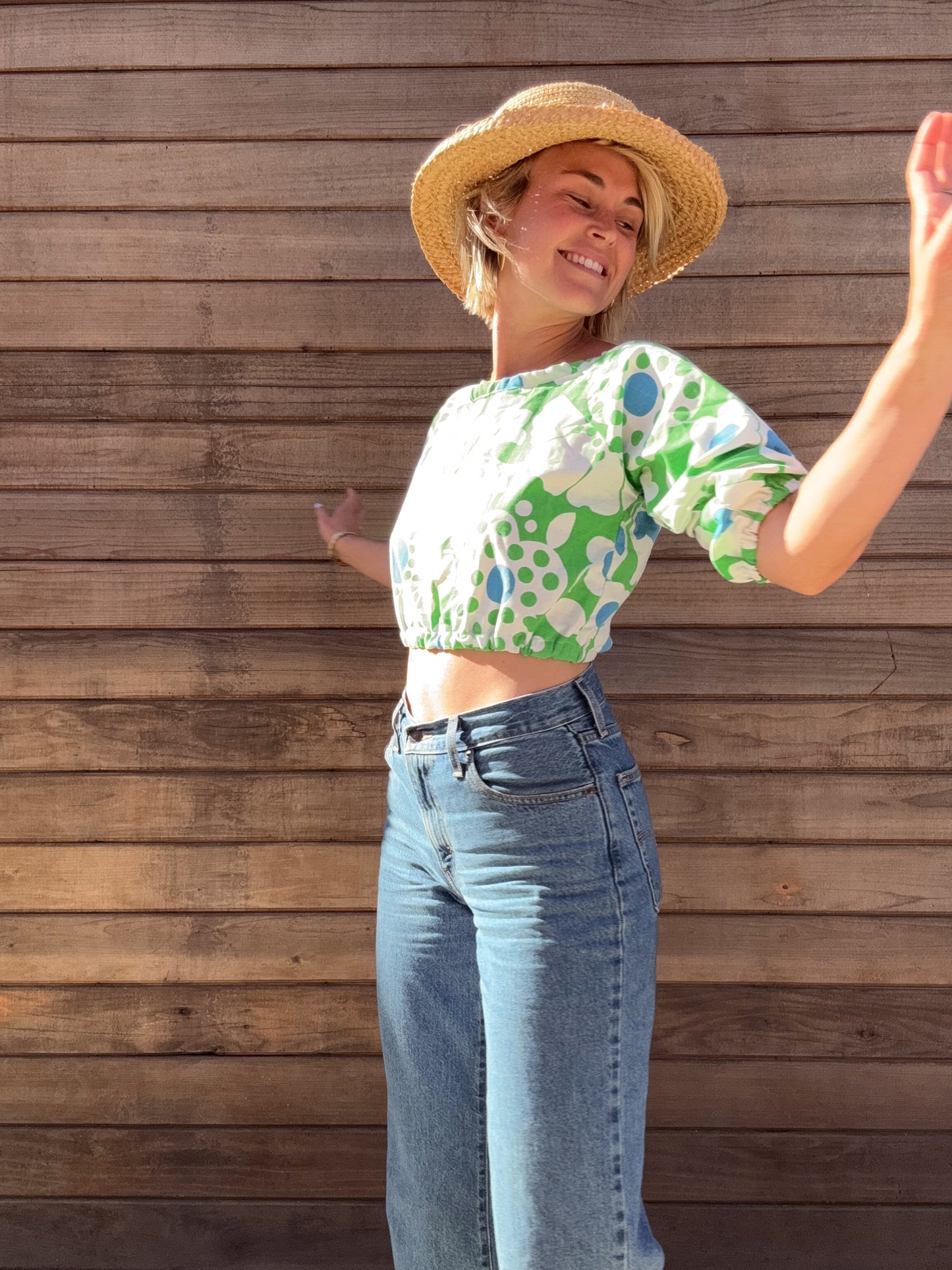 The Marie 1960s Crop Top
