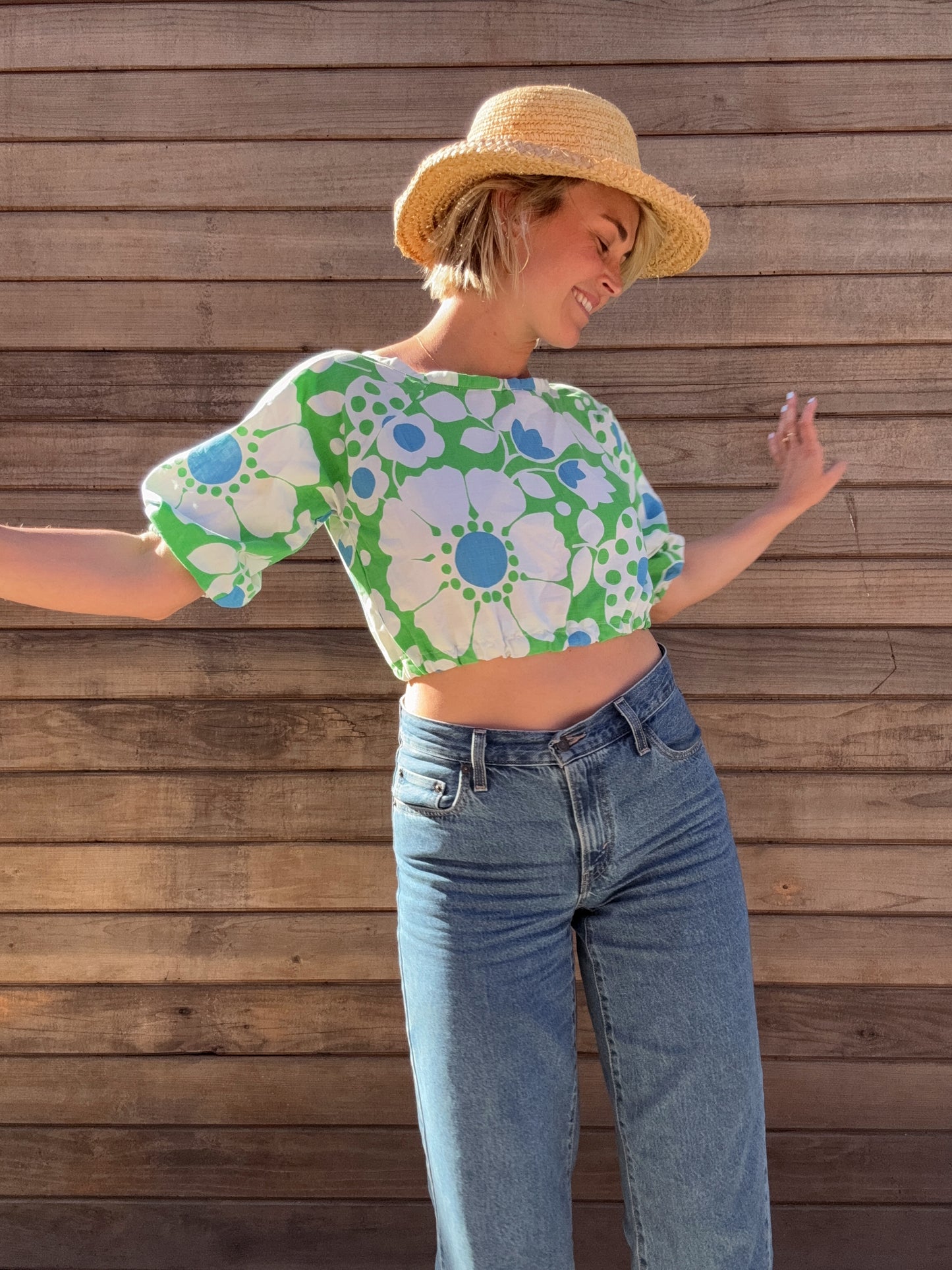 The Marie 1960s Crop Top