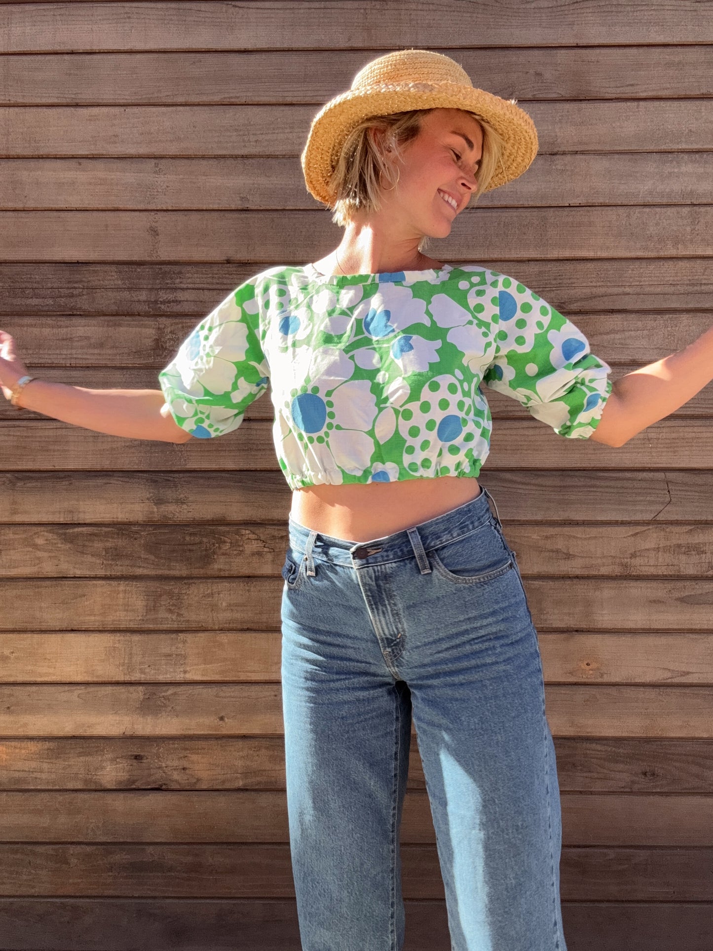The Marie 1960s Crop Top