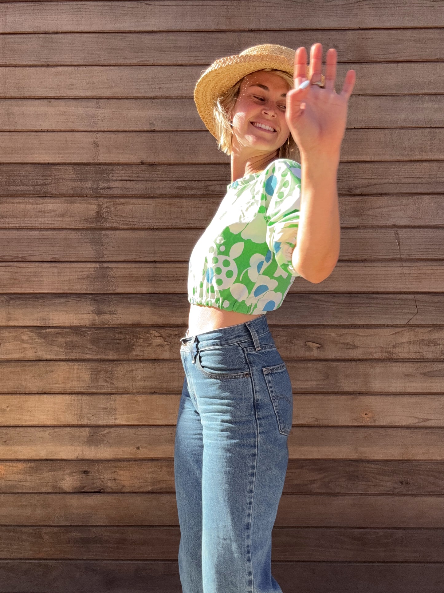 The Marie 1960s Crop Top