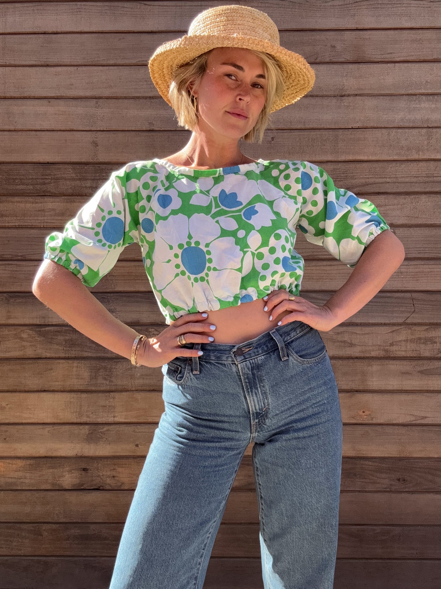 The Marie 1960s Crop Top