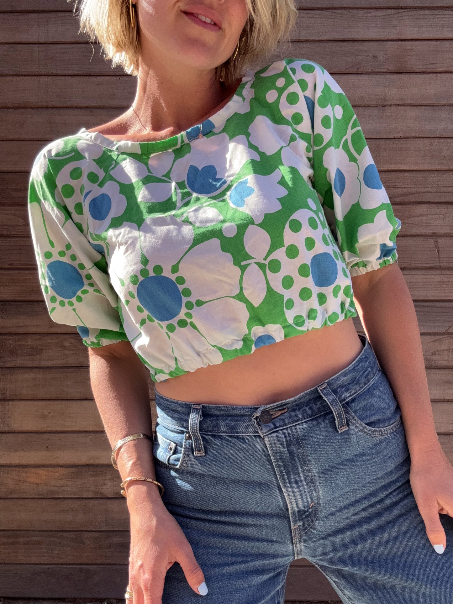 The Marie 1960s Crop Top