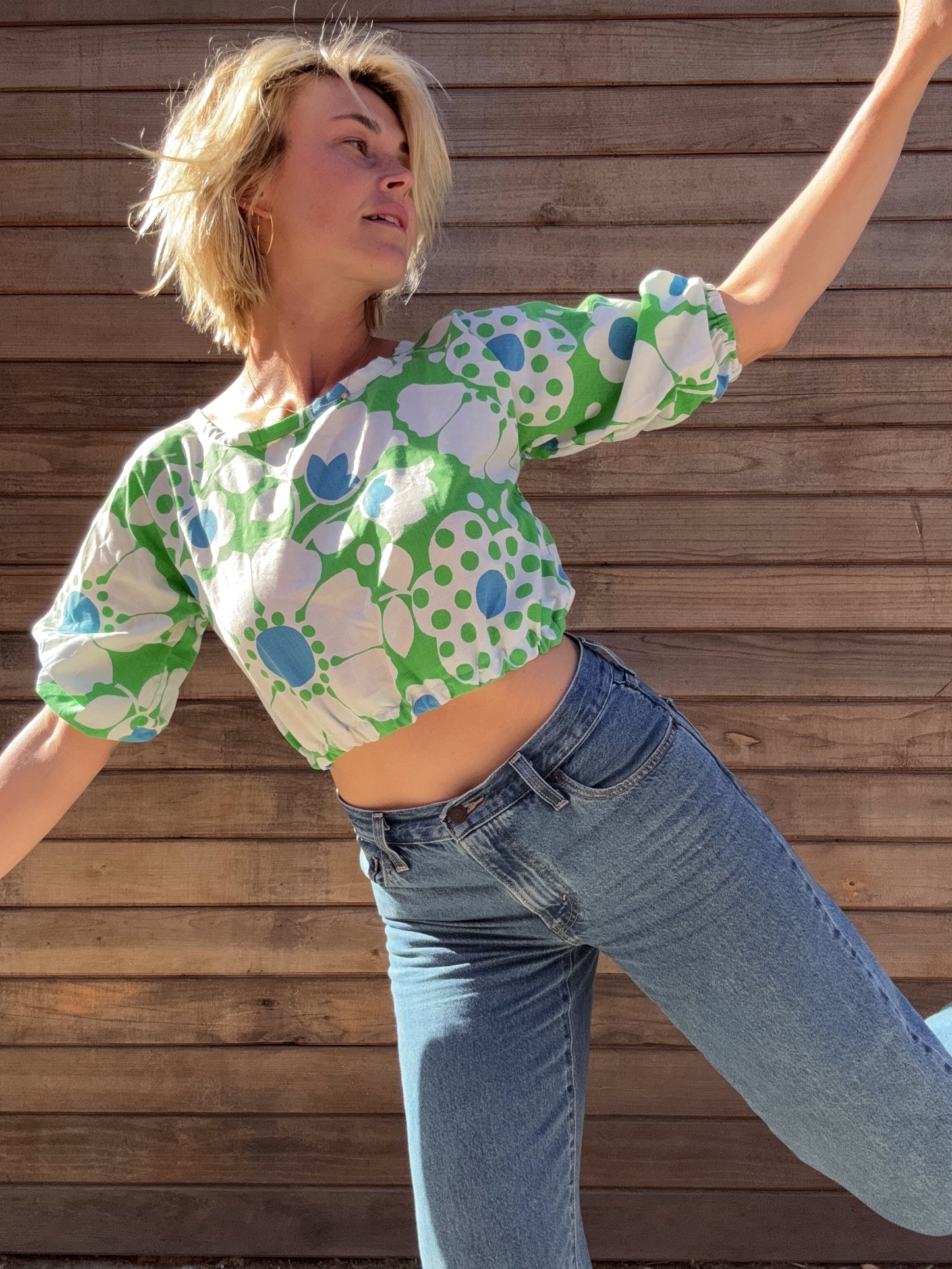 The Marie 1960s Crop Top