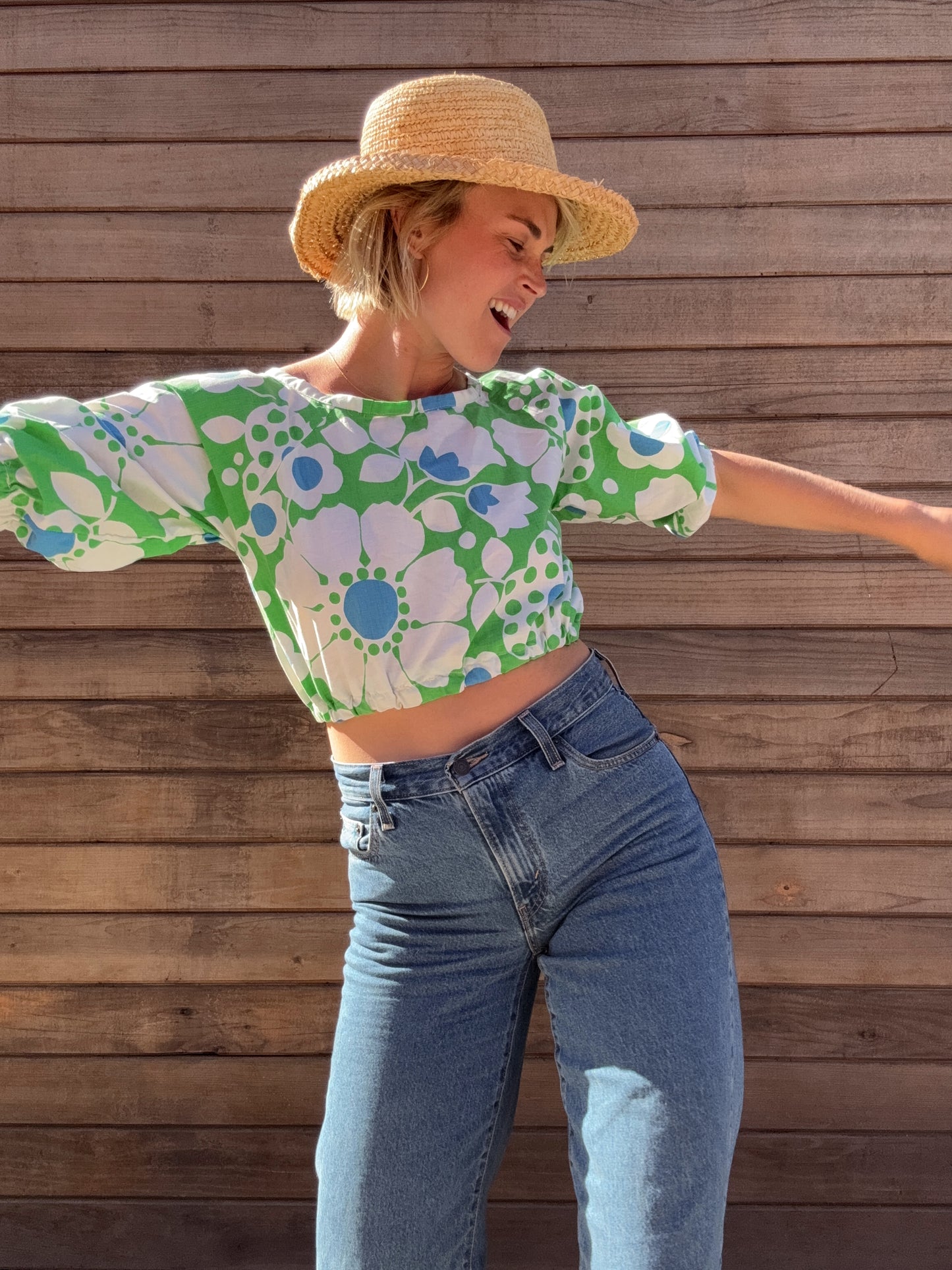 The Marie 1960s Crop Top