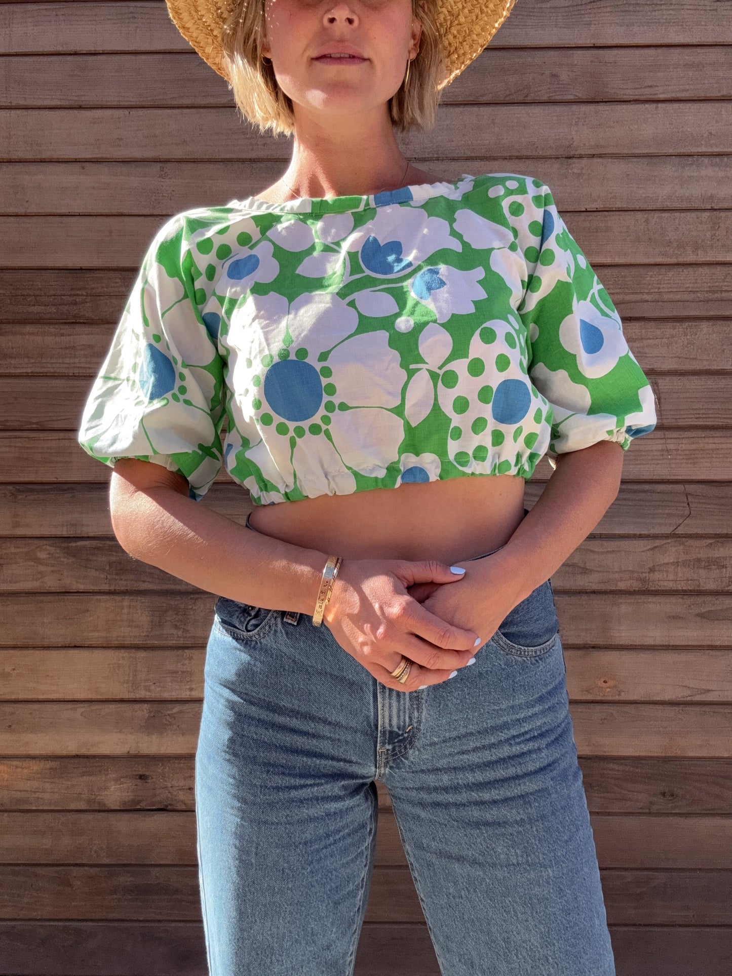 The Marie 1960s Crop Top
