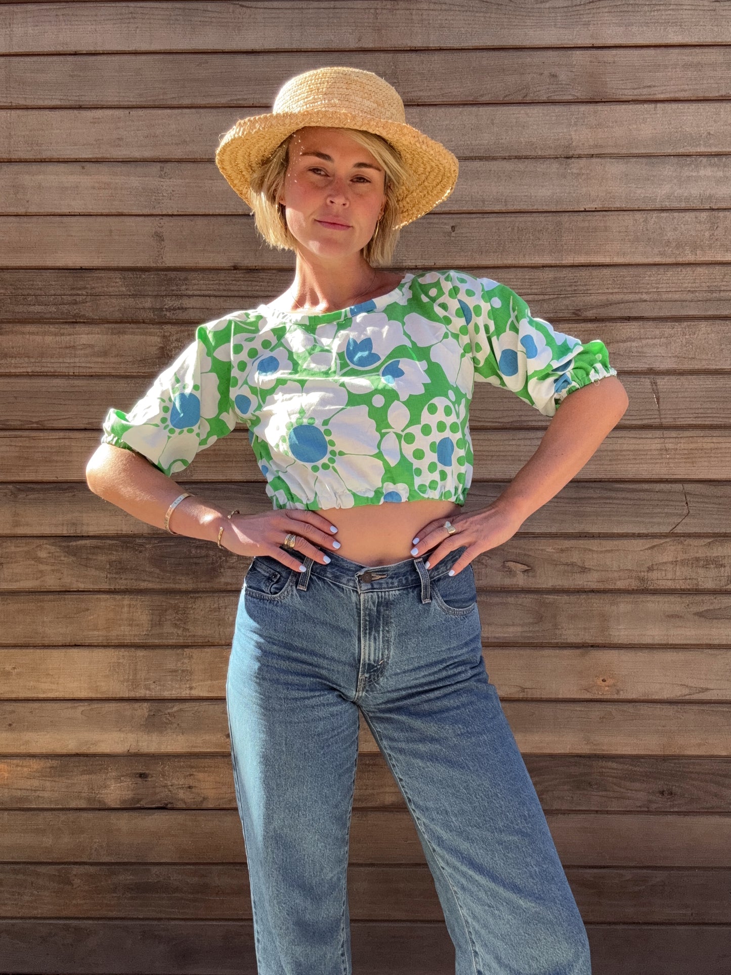 The Marie 1960s Crop Top
