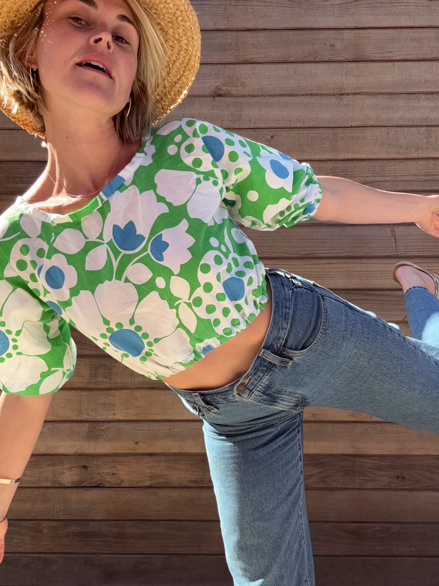 The Marie 1960s Crop Top