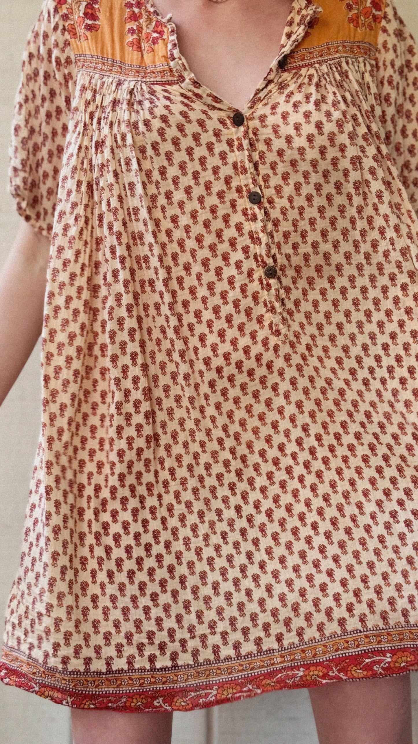 The Jasmine Cotton Mini Dress