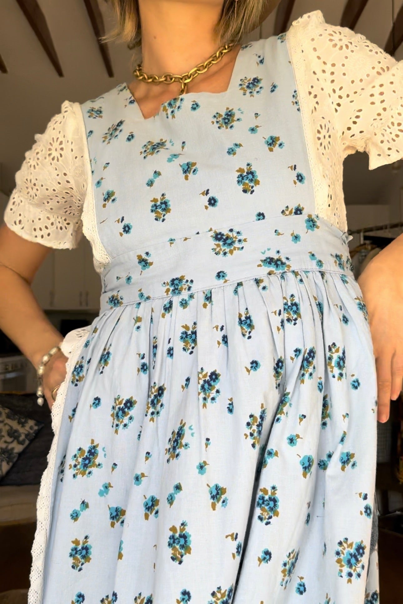 The Laura Ashley Apron Dress