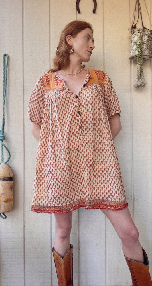 The Jasmine Cotton Mini Dress