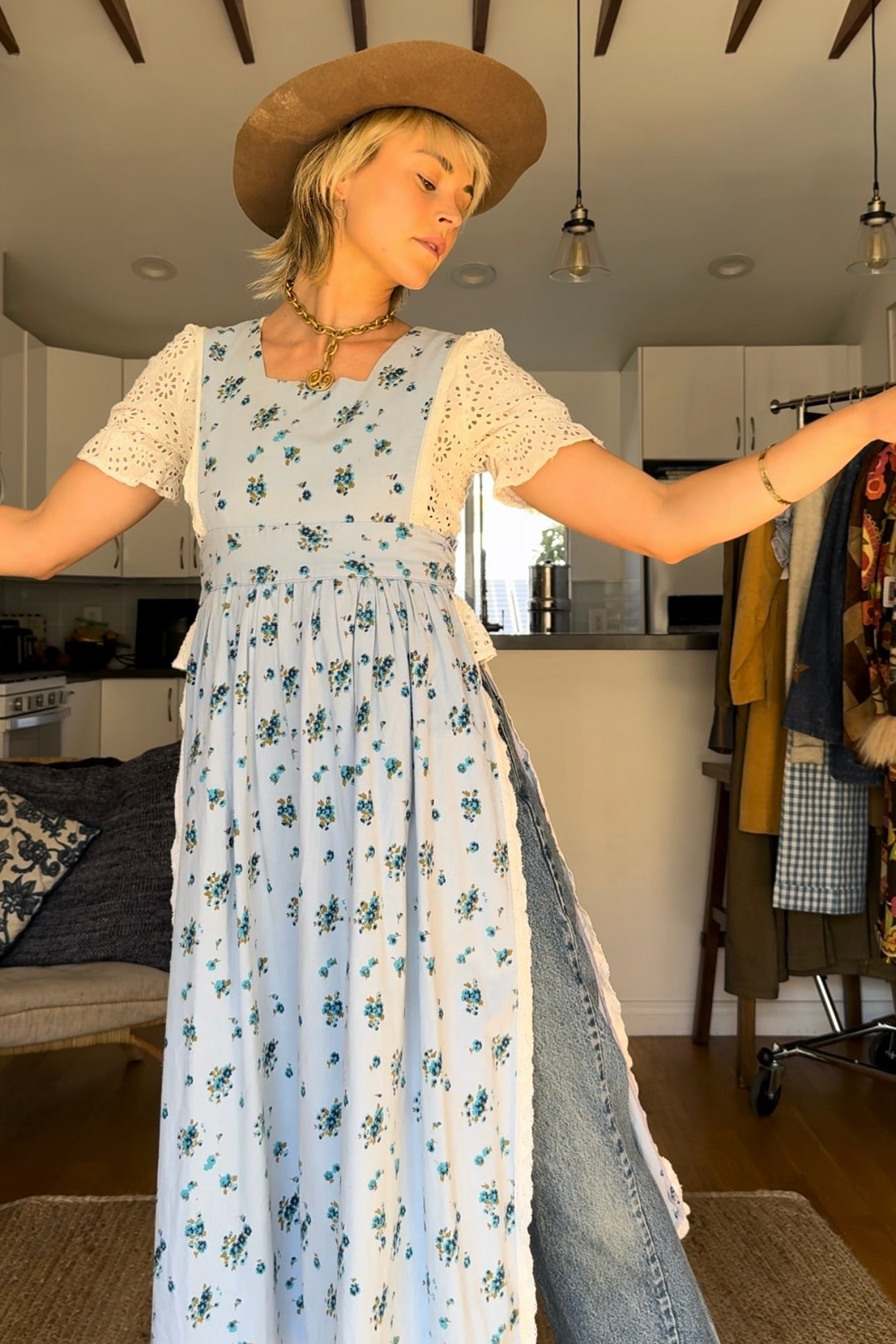 The Laura Ashley Apron Dress