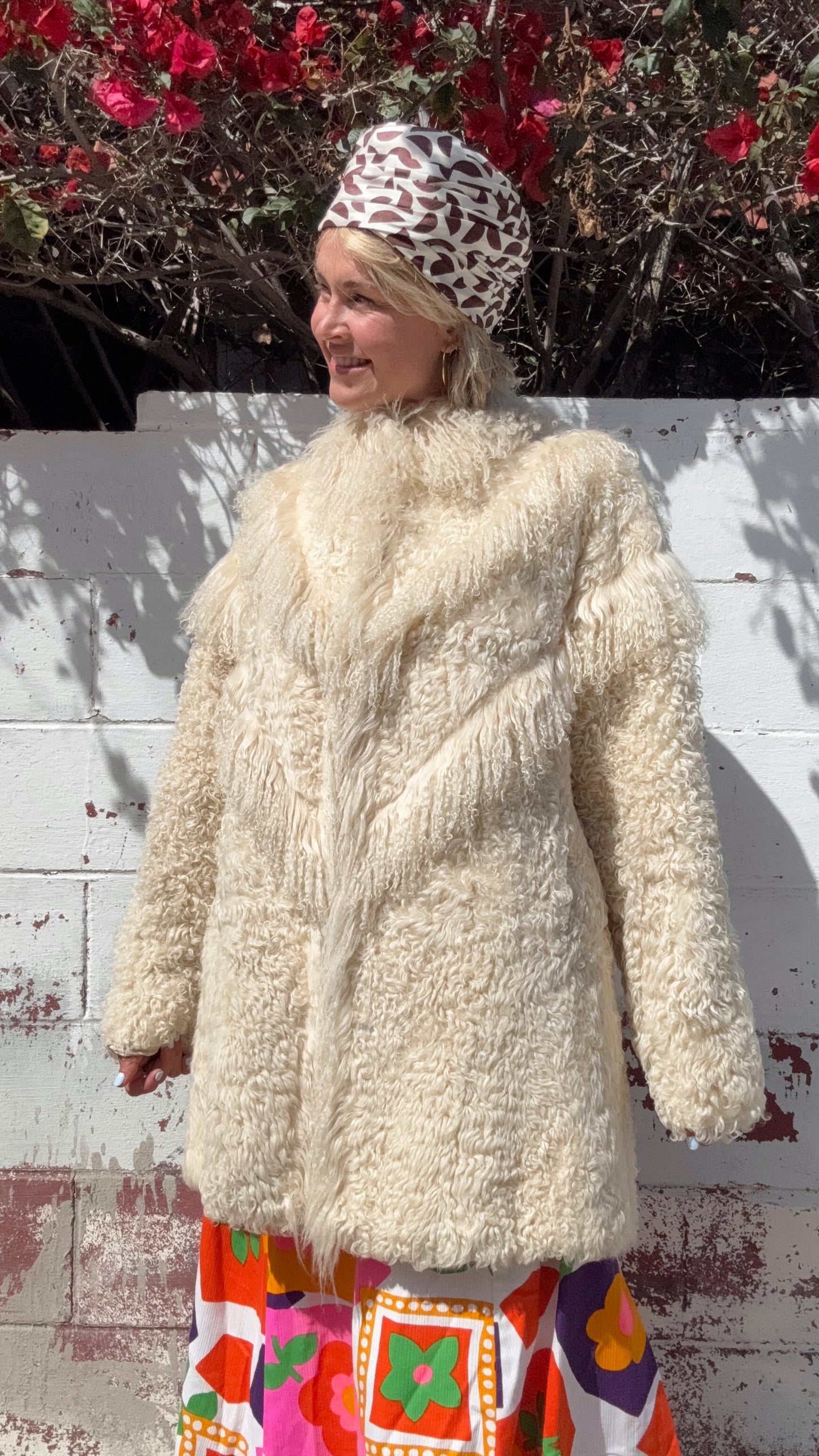 The Celeste Lamb Mongolian Coat