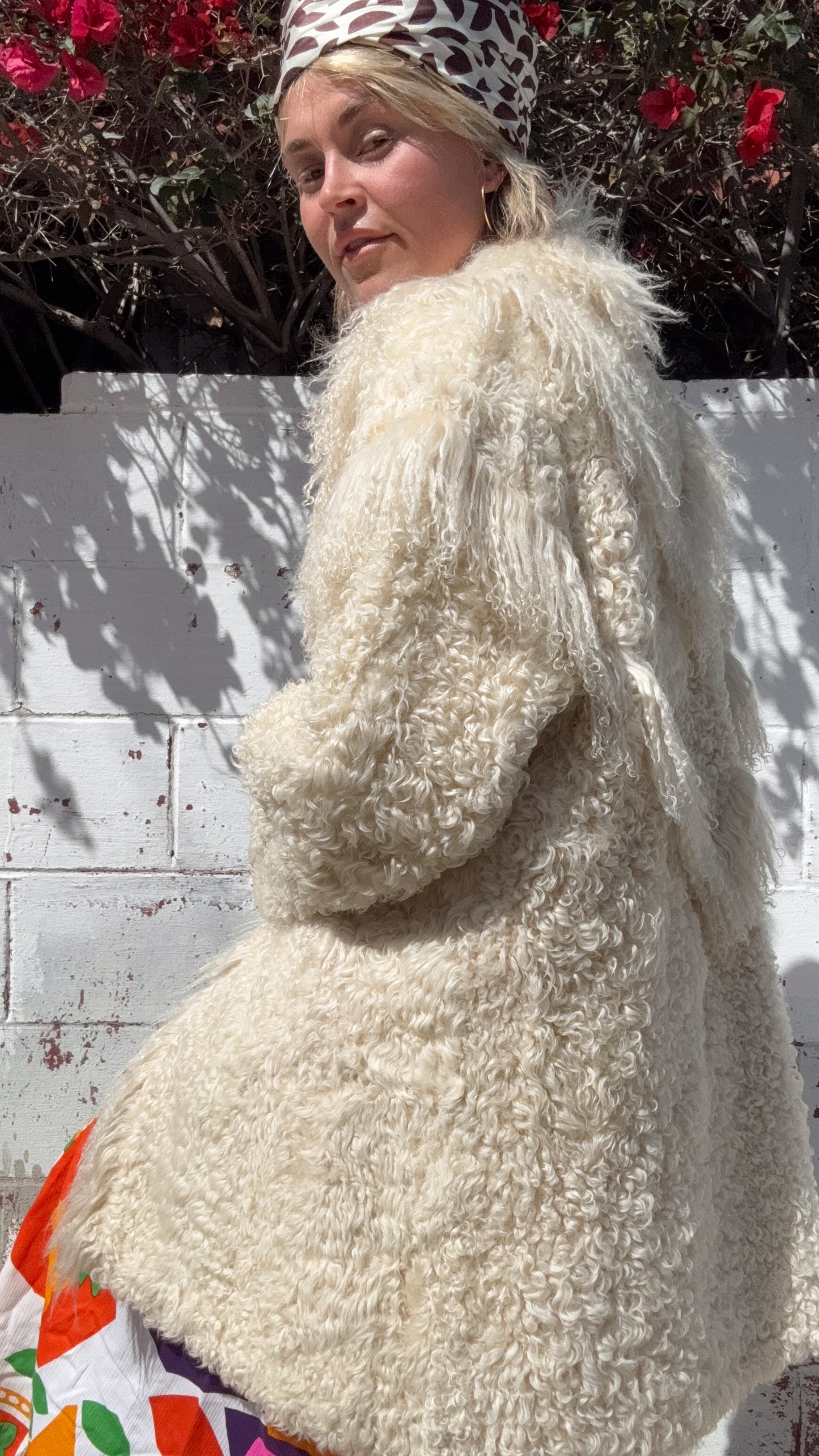 The Celeste Lamb Mongolian Coat