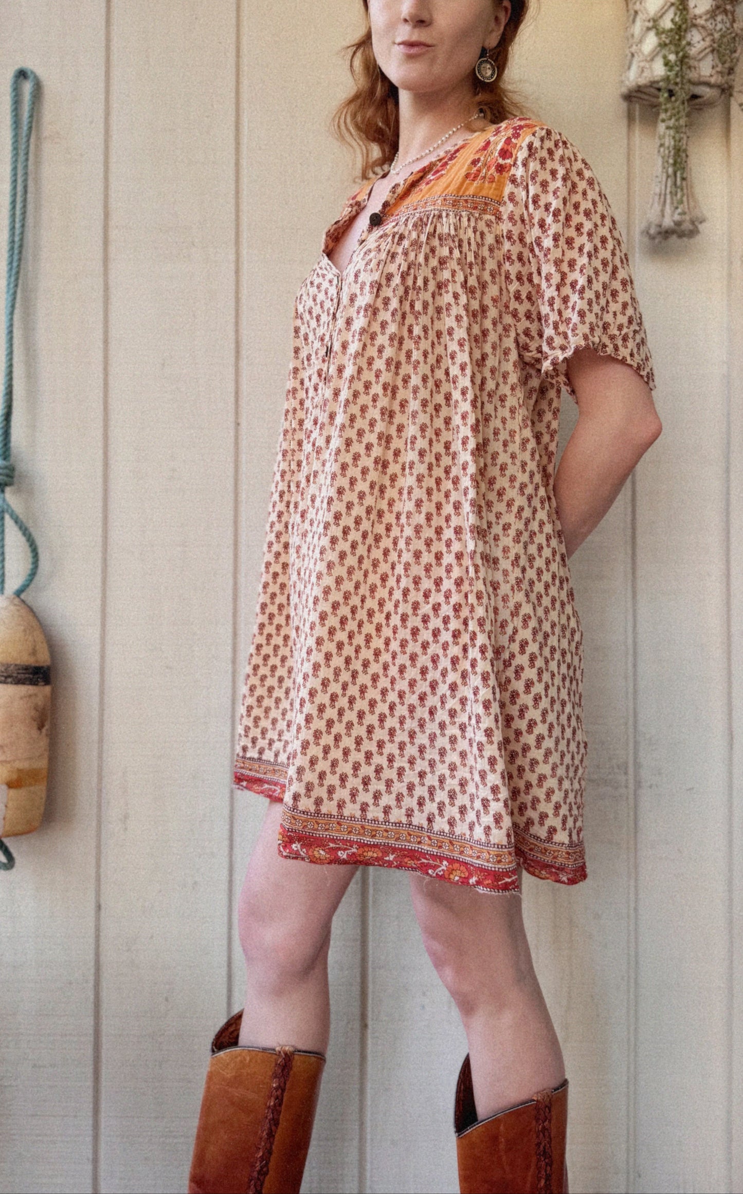 The Jasmine Cotton Mini Dress