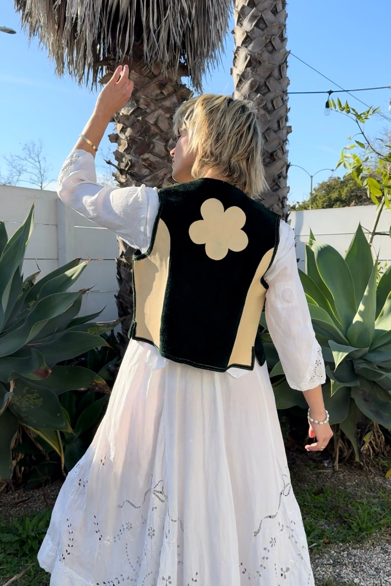 The Gwen Hand Painted Vest