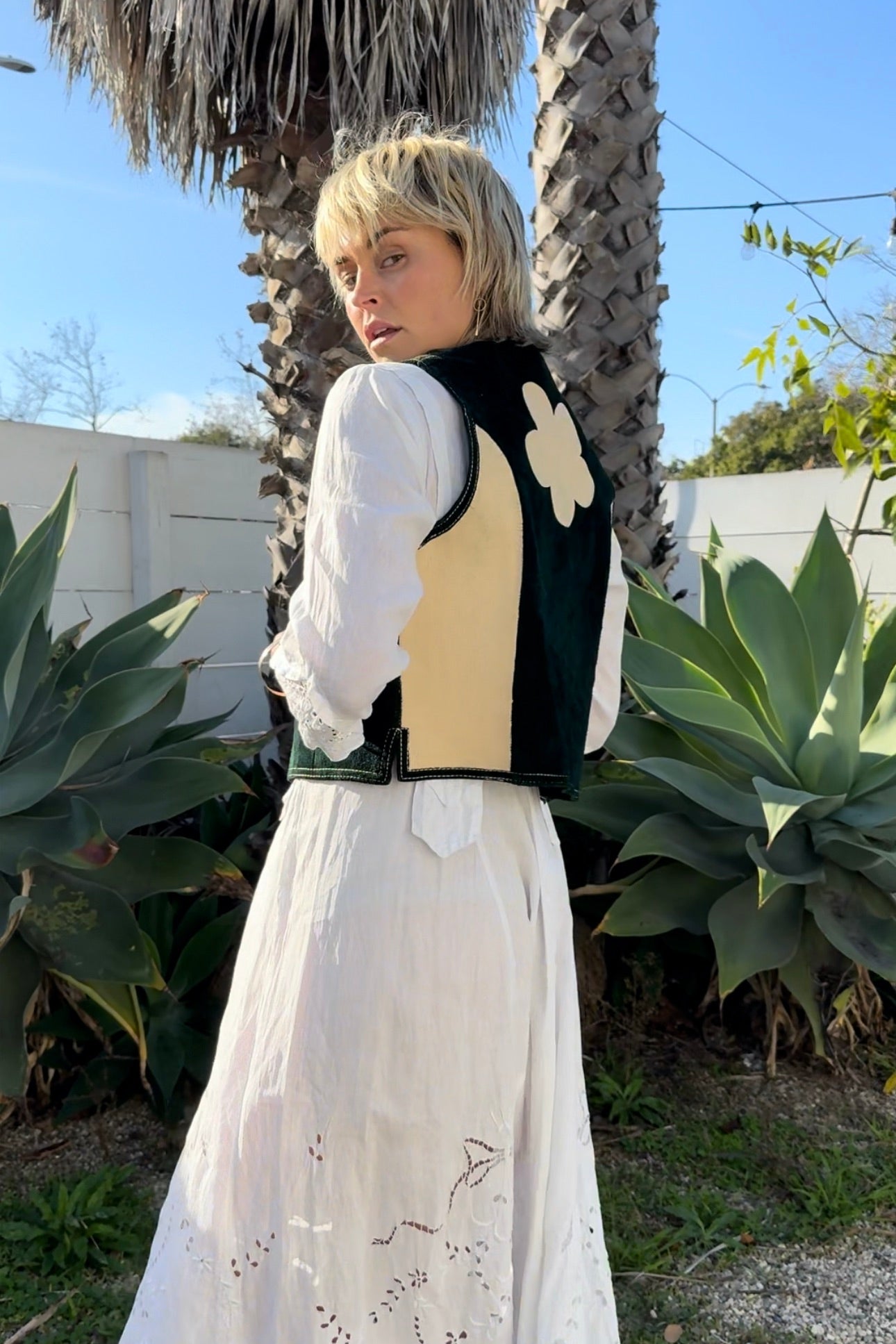 The Gwen Hand Painted Vest