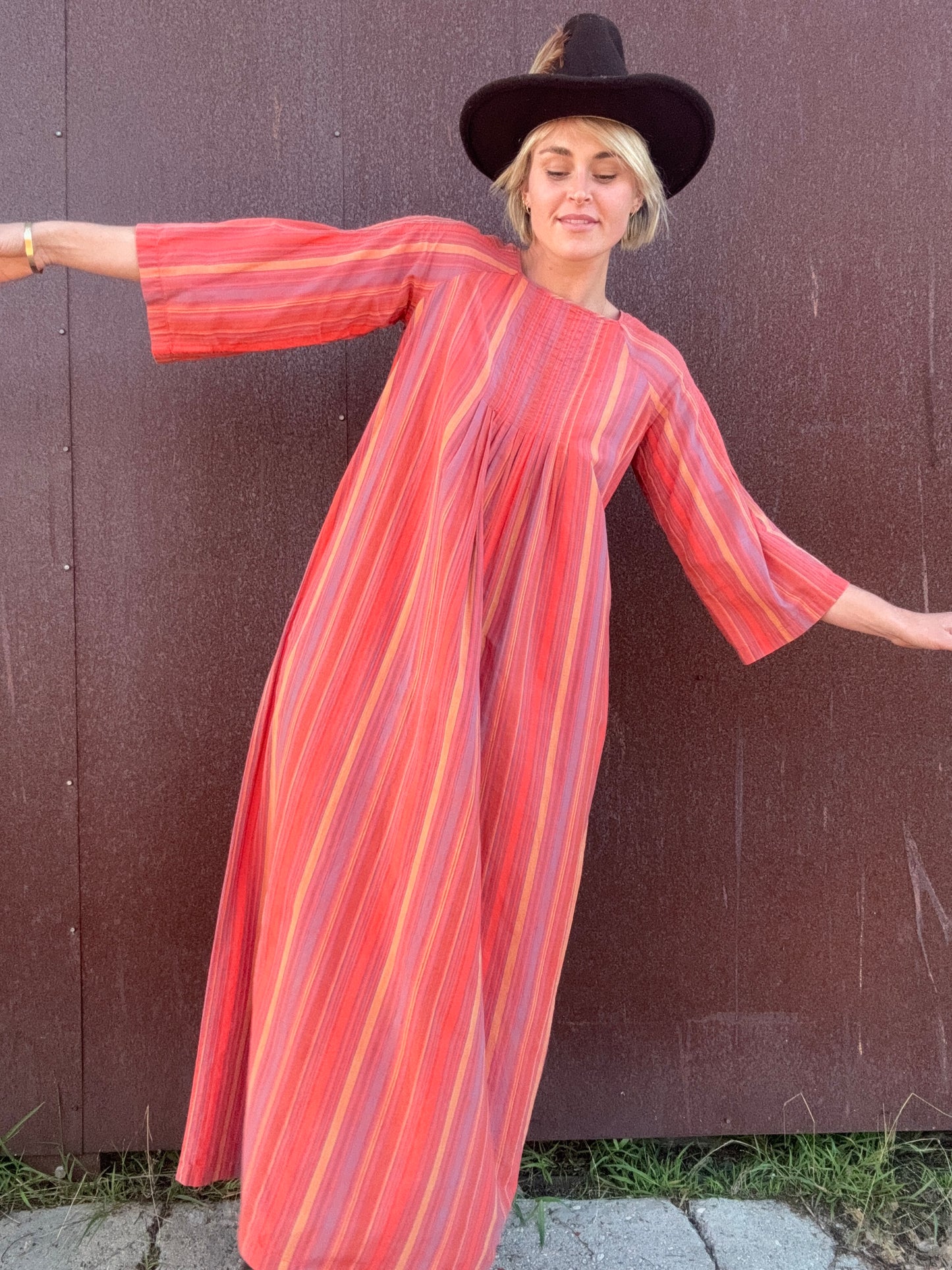 The Rafaella 1970s Cotton Kaftan