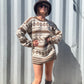 The Odette Handknit Sweater Dress
