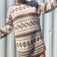 The Odette Handknit Sweater Dress