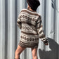 The Odette Handknit Sweater Dress
