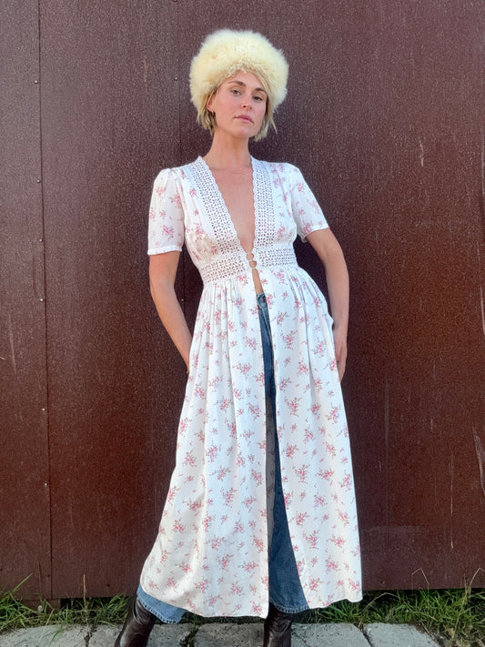 The Estelle 1930s Eyelet Duster