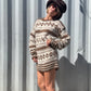 The Odette Handknit Sweater Dress