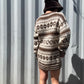The Odette Handknit Sweater Dress