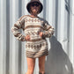 The Odette Handknit Sweater Dress