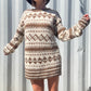 The Odette Handknit Sweater Dress