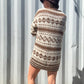 The Odette Handknit Sweater Dress