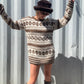 The Odette Handknit Sweater Dress