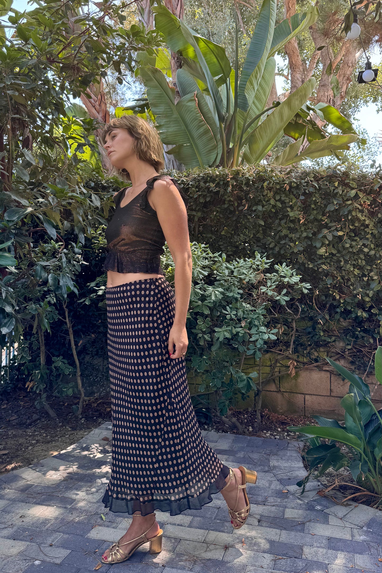 The Rosie Silk Skirt