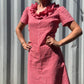The Cecile 1970s Gingham Dress