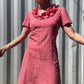 The Cecile 1970s Gingham Dress