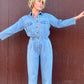The Gloria 1980s Denim Coveralls
