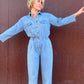 The Gloria 1980s Denim Coveralls
