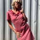 The Cecile 1970s Gingham Dress