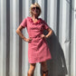 The Cecile 1970s Gingham Dress