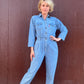 The Gloria 1980s Denim Coveralls
