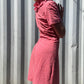 The Cecile 1970s Gingham Dress