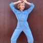 The Gloria 1980s Denim Coveralls