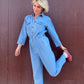 The Gloria 1980s Denim Coveralls
