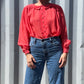 The Louis Féraud 1980s Blouse