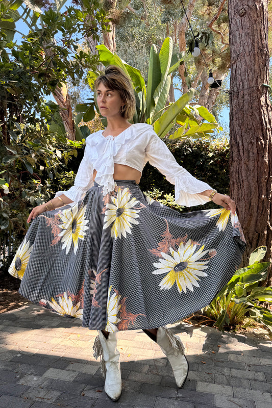 The 1940s Sarit Picnic Skirt