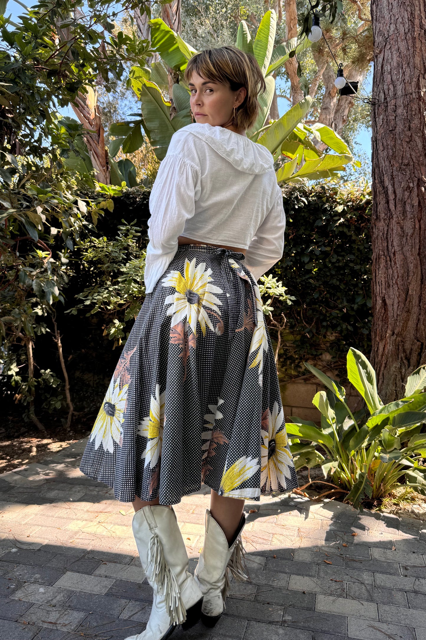 The 1940s Sarit Picnic Skirt